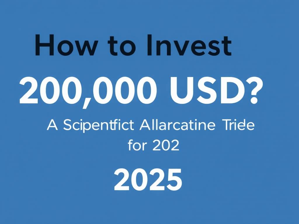 How to Invest 200,000 USD? A Scientific Allocation Guide for 2025 How to Invest 200,000 USD? A Scientific Allocation Guide for 2025