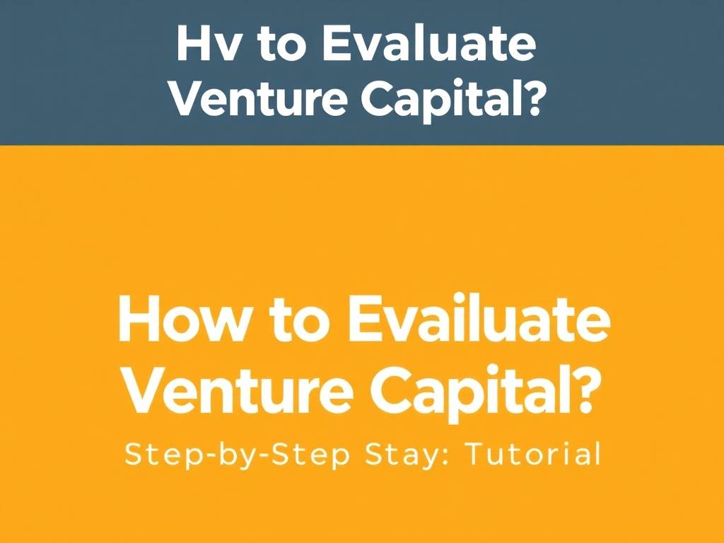 How to Evaluate Venture Capital? Step-by-Step Tutorial for Common Assessment How to Evaluate Venture Capital? Step-by-Step Tutorial for Common Assessment